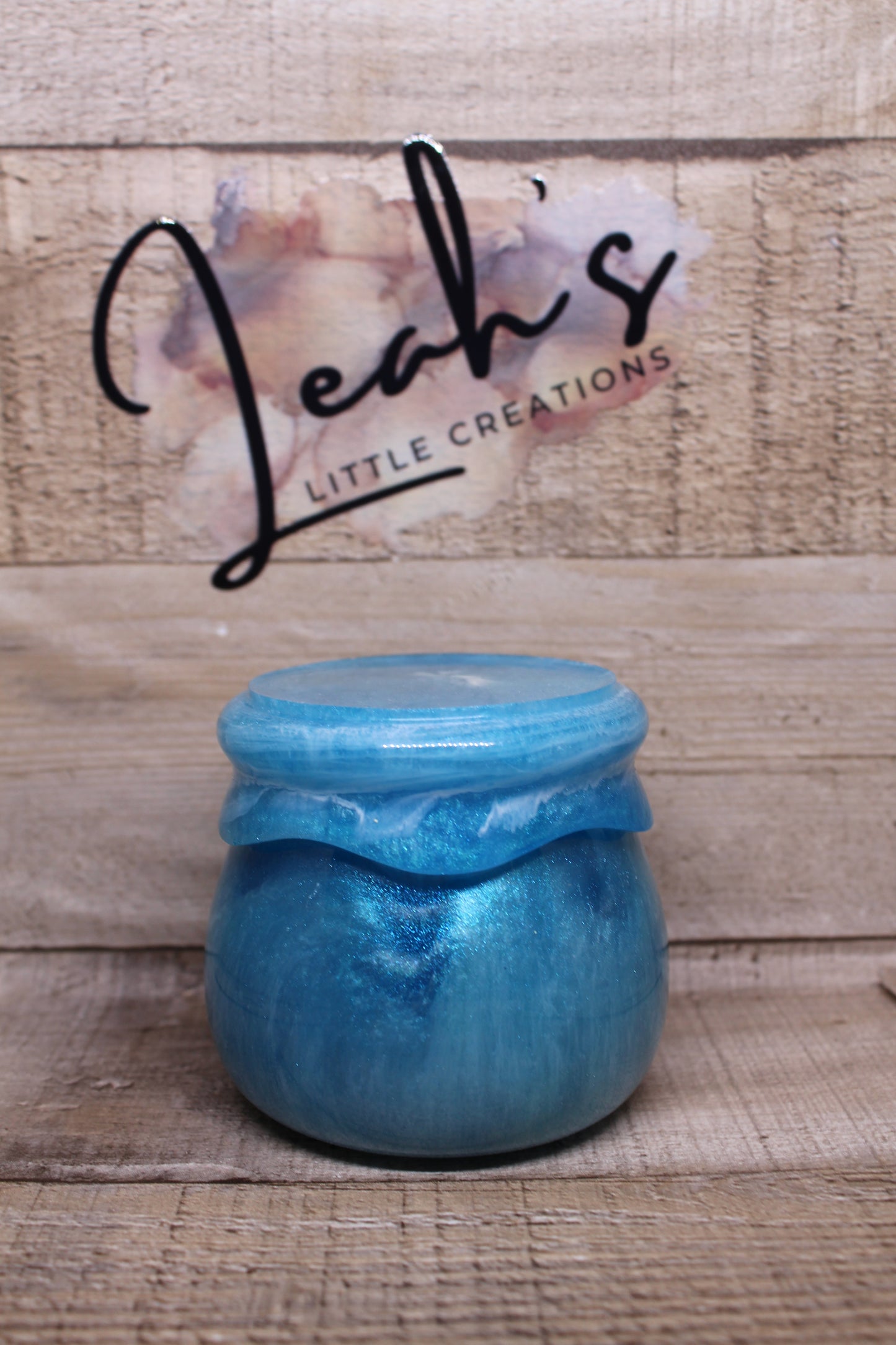 Blue Honey Pot