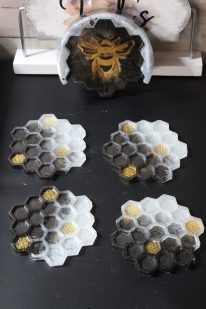 Bee Coaster Set 5 Piece